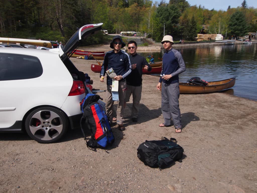 Canoe Trip, Algonquin, Portage