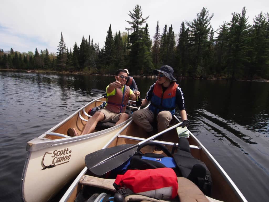 Canoe Trip, Algonquin, Portage