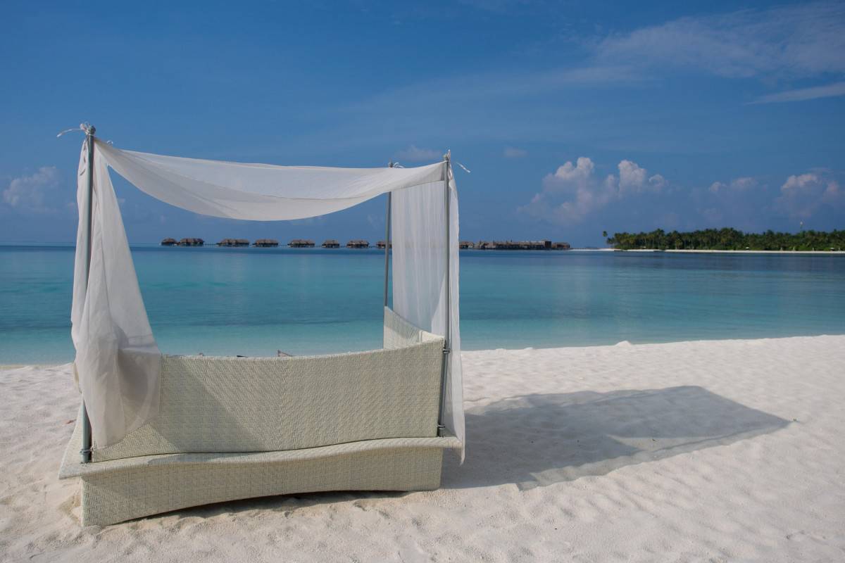 These Quiet Zone beach loungers are magazine worthy.