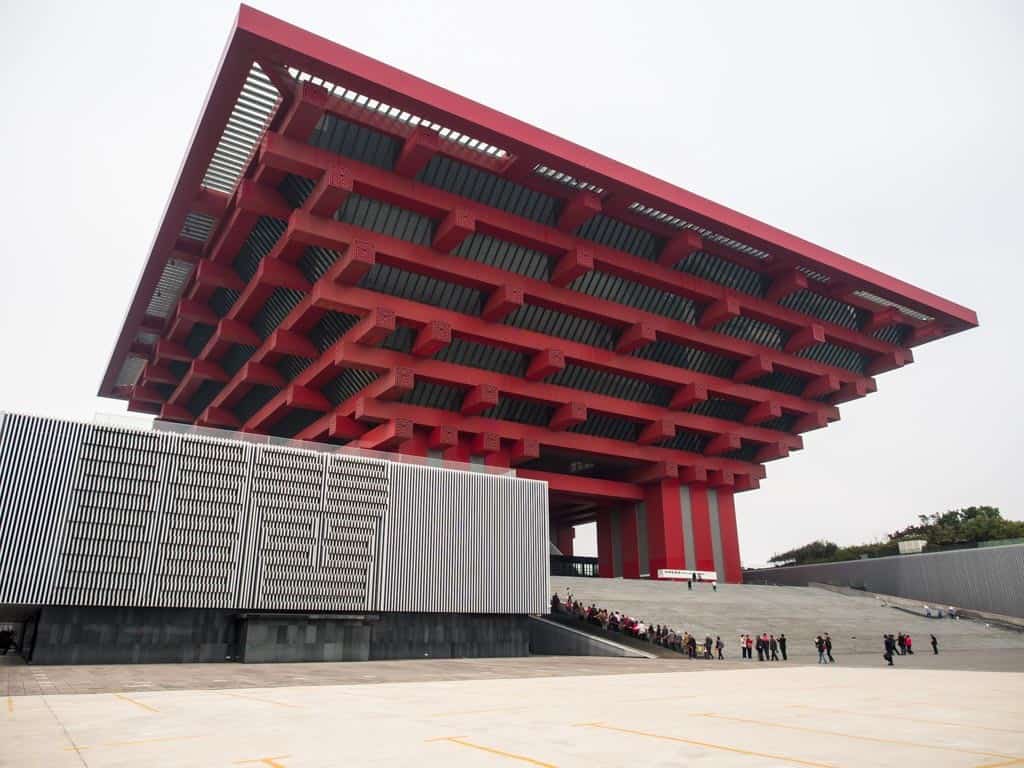 art museum in shanghai on the expo grounds china travel tips