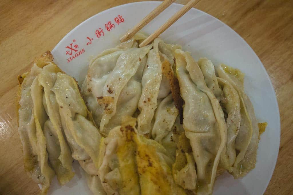 Plate Of Potstickers