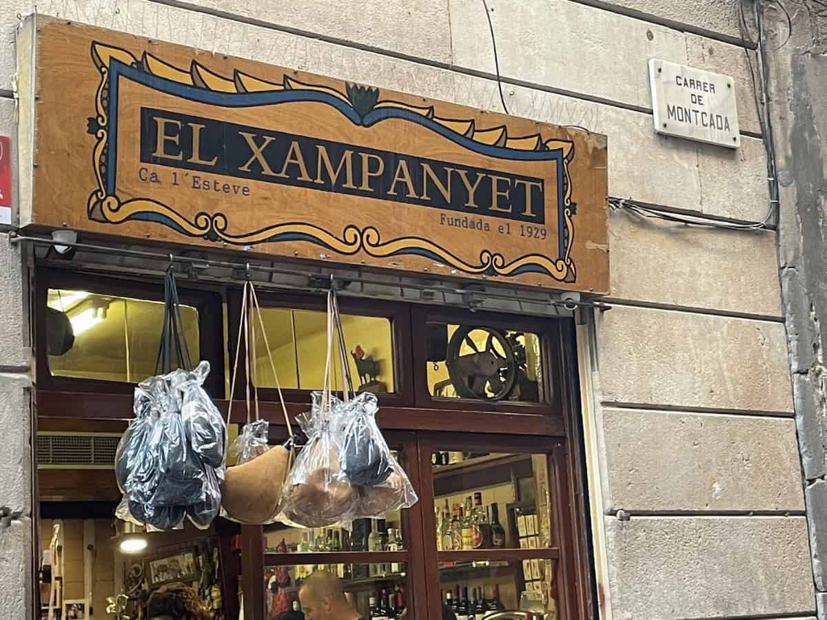 Top 10 Tapas Bars In Barcelona exterior view of el xampanyet