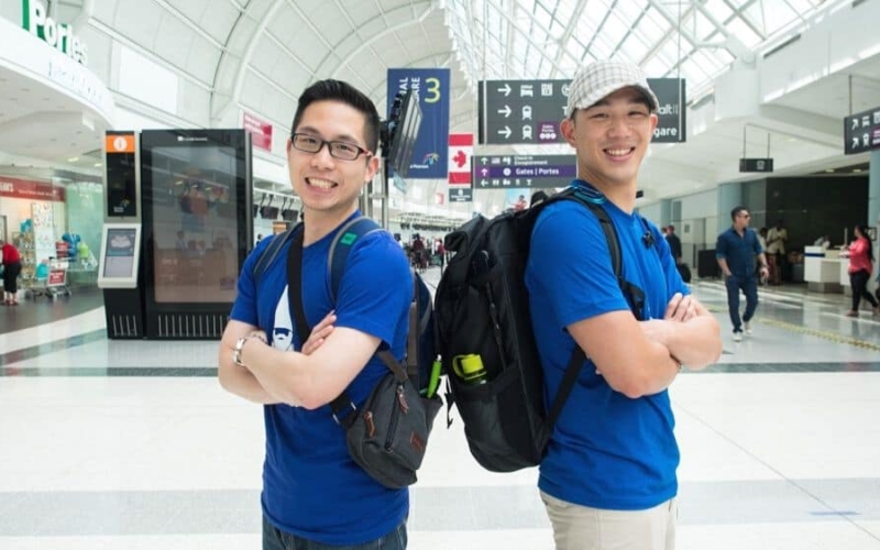 team awesome duo with competitours amazing race tour