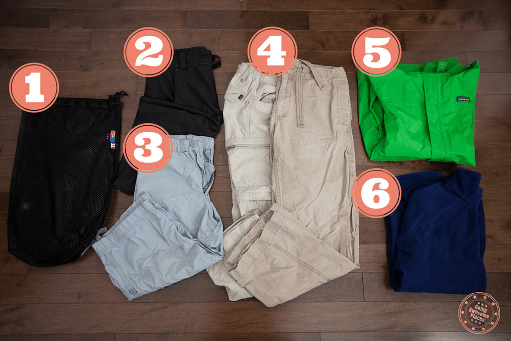 Packing Ethiopia - Pants and Jacket