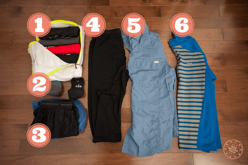 what to pack for ethiopia shirts and underwear