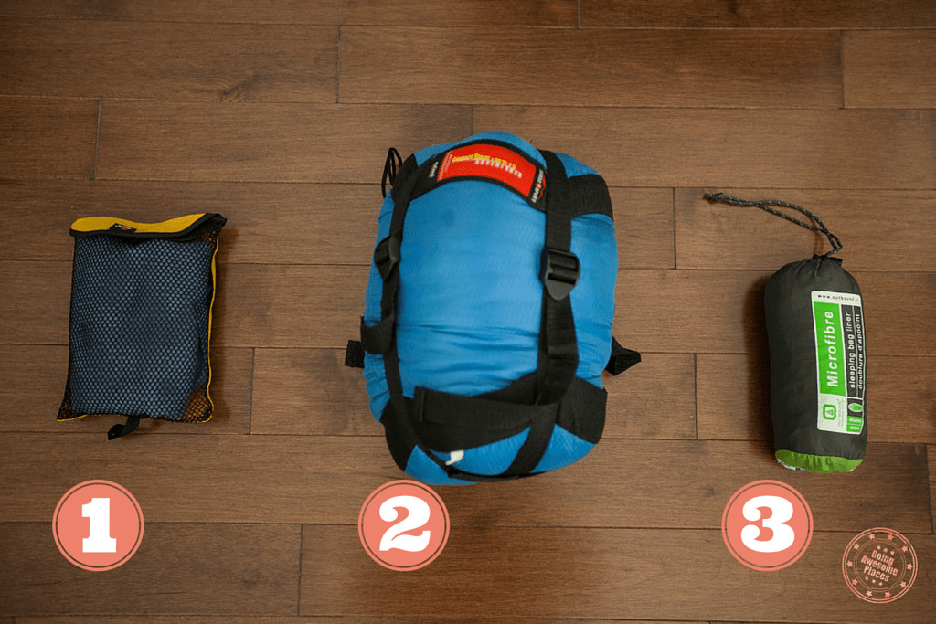 packing for ethiopia omo valley and simien mountains sleeping bag