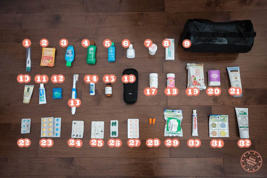 things you need to bring to ethiopia - toiletries