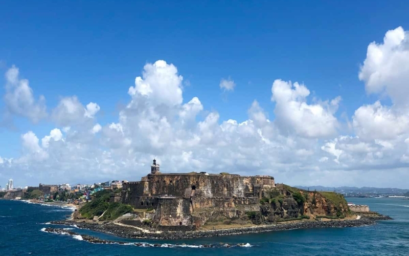 aerial view of san juan