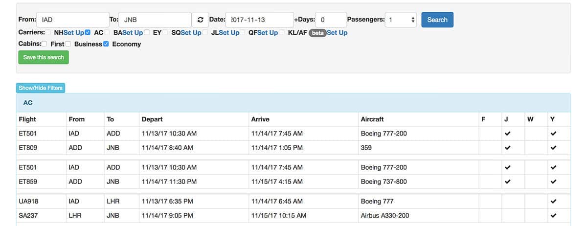 How To Find Those Ridiculous Aeroplan Routes For Cheap - Going Awesome ...