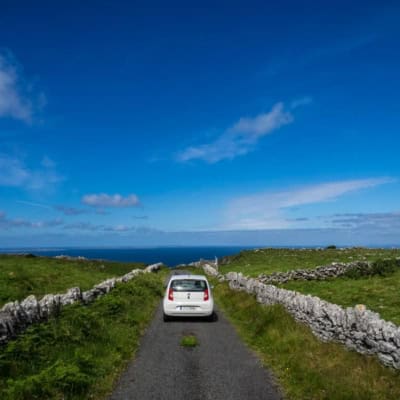 Single Lane Roads In The Burren
