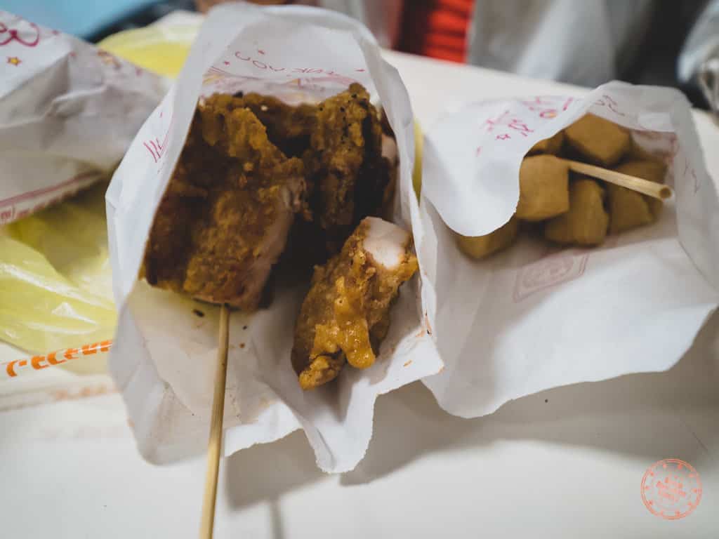 Taiwanese Fried Chicken and Tofu