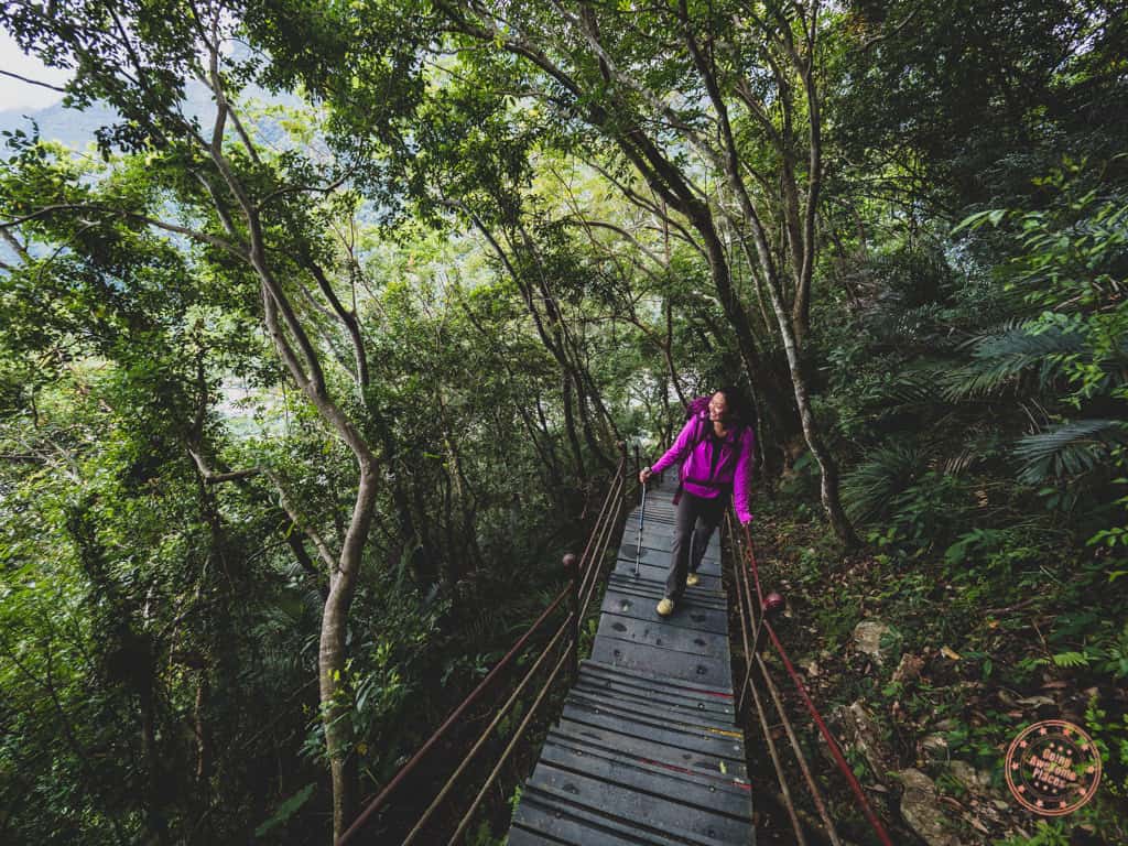 Hiking Up Dekalun Trail in Taroko National Park