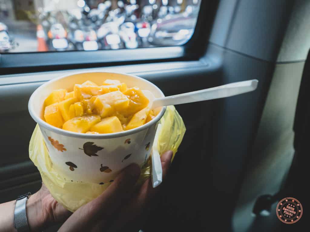 Ice Galaxy Mango Shaved Ice To Go