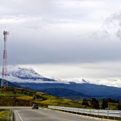 Volcanoes in Ecuador
