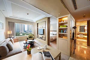 ifc residence suite in pudong