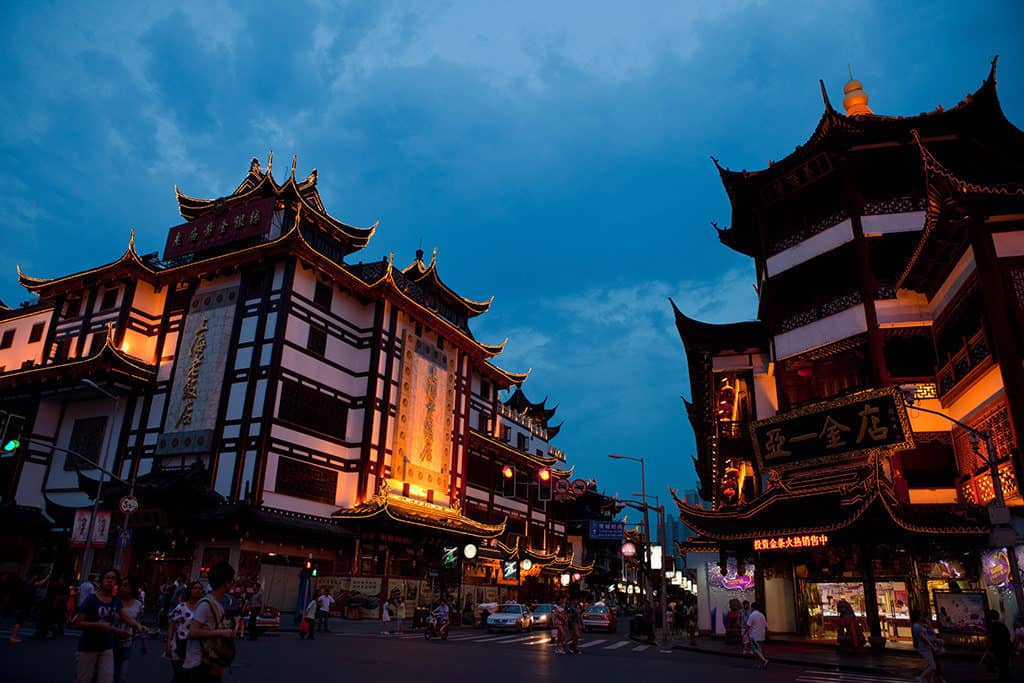 shanghai cheng huang miao city god temple