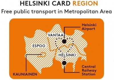 helsinki card region upgrade map