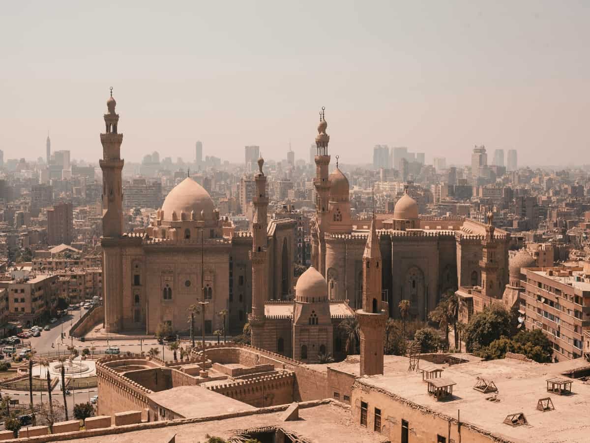 the mosque of rifai and sultan hassan in cairo