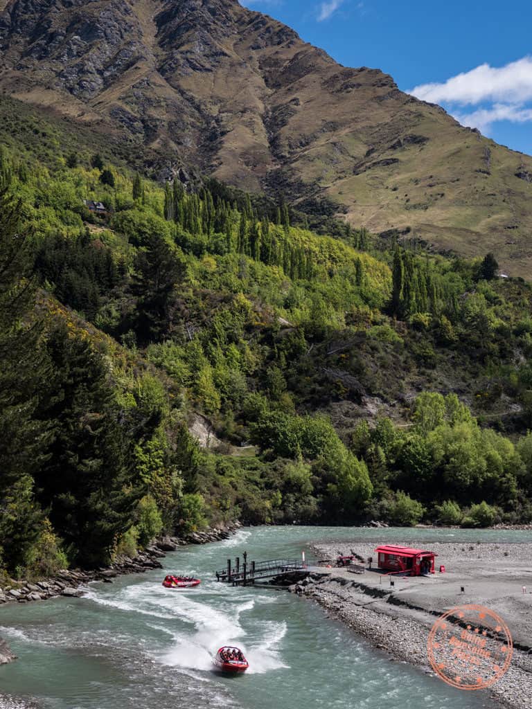 two shotover jet boats