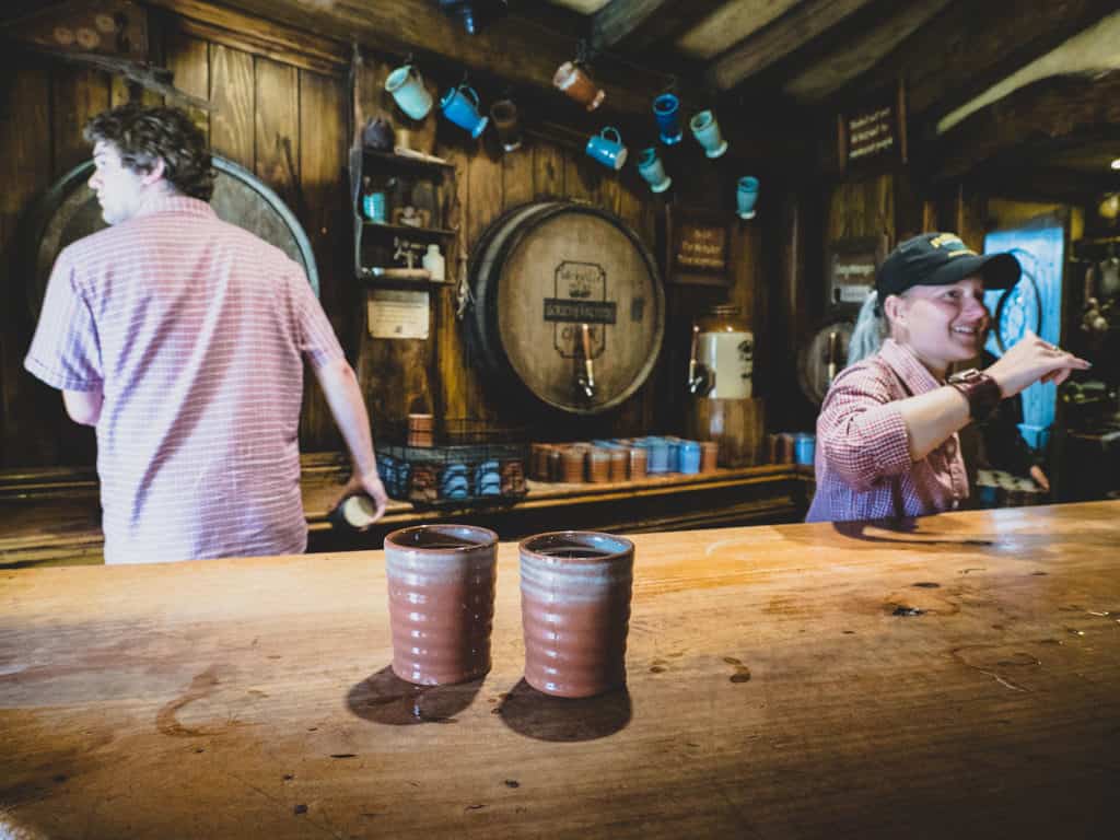 free drinks at green dragon hobbiton