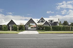 matamata central motel exterior entrance