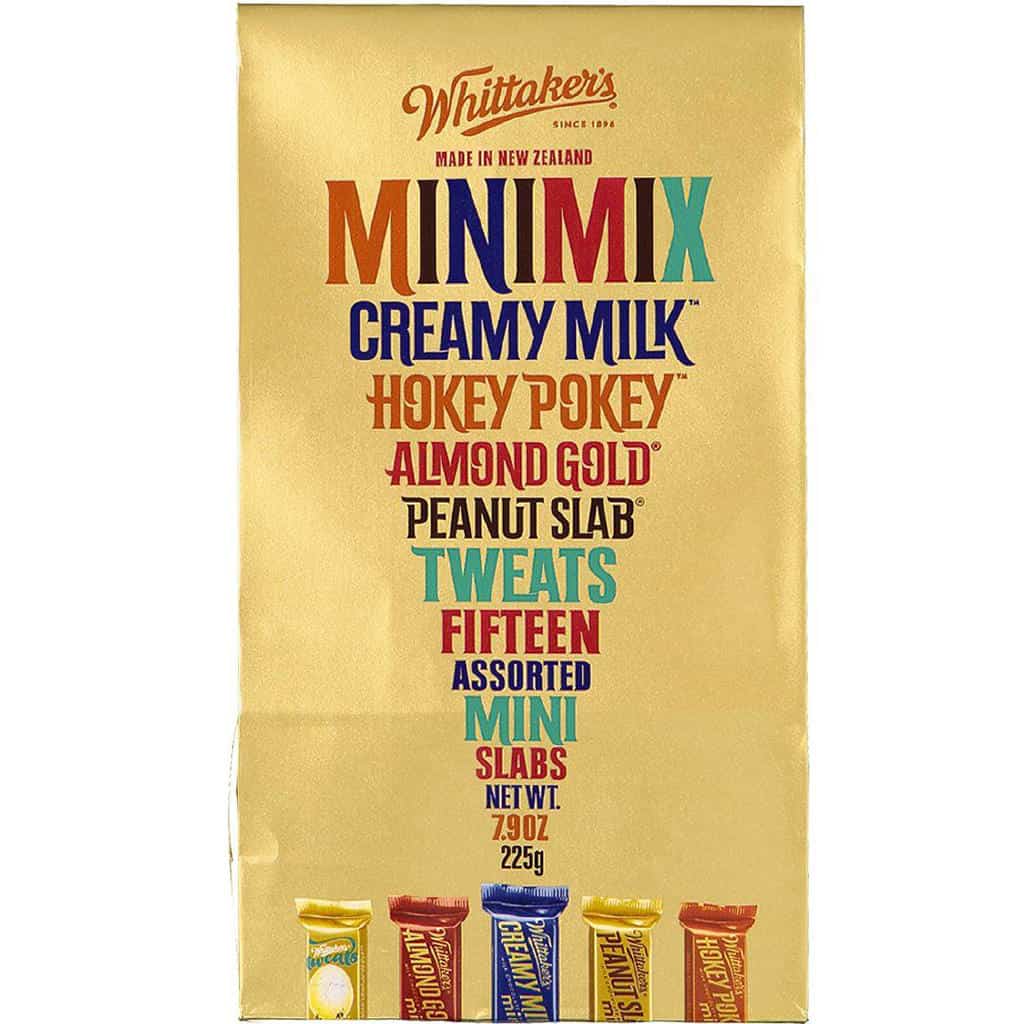 whittakers chocolate minimix package souvenir