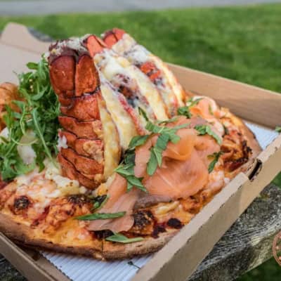 steveston pizza company serpent seafood delight
