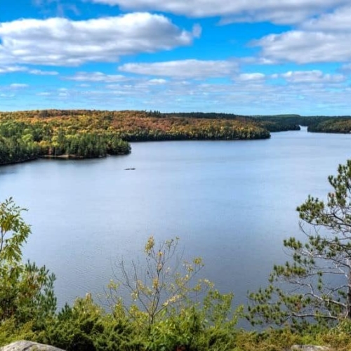 ontario fall colours restoule provincial park