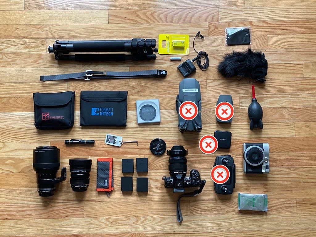 camera gear what to pack for egypt