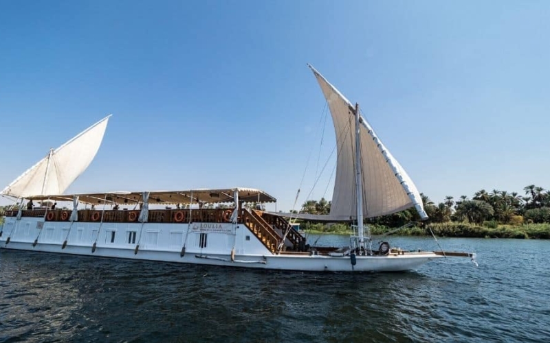 nile cruise from luxor to aswan dahabiya review guide