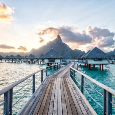 epic sunset photography at le meridien bora bora