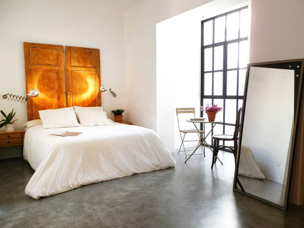 alicante airbnb designer loft bed