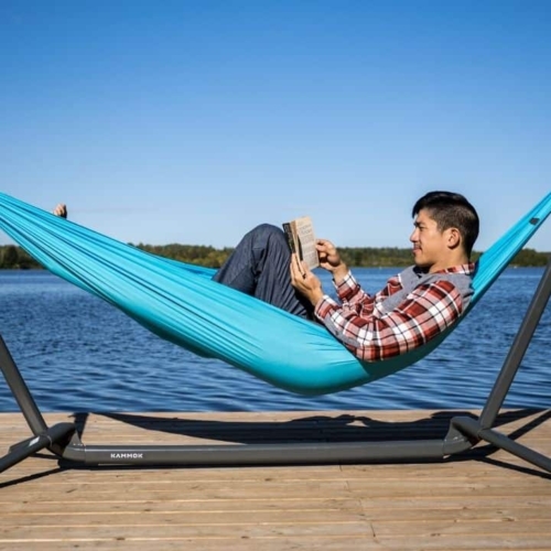 kammok swiftlet portable hammock stand in cottage packing list