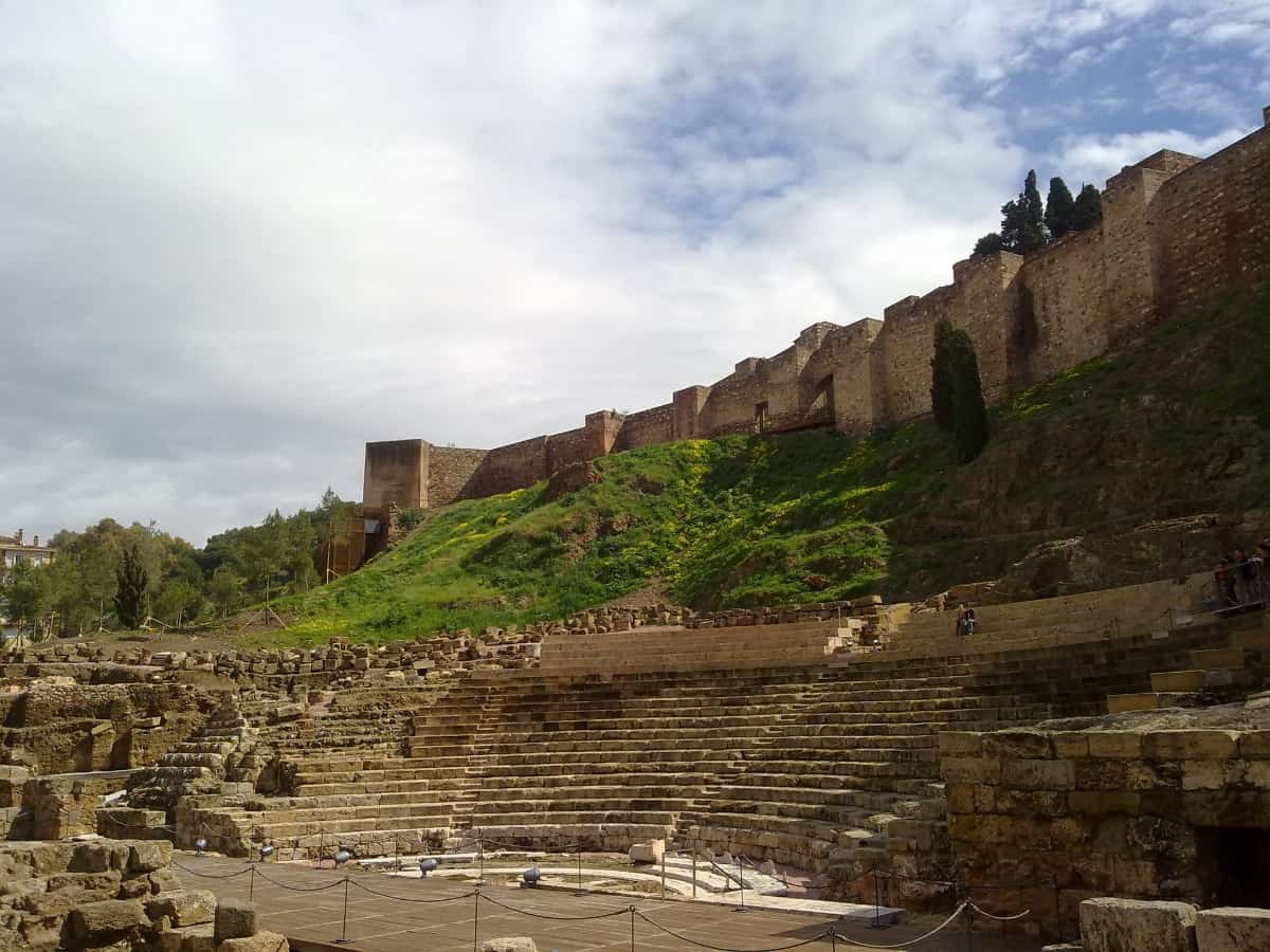 best things to do in malaga roman theater 