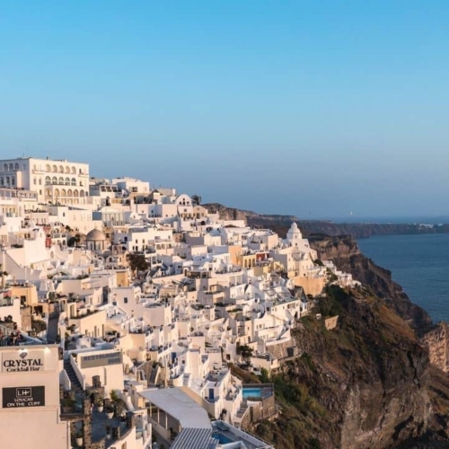 athens to santorini featured