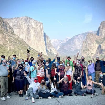 northern california by design globus tours usa group photo