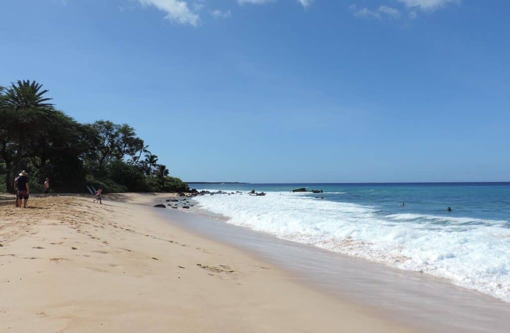 oneloa beach in maui