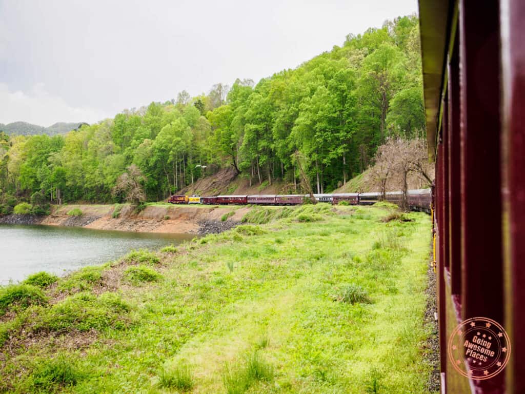 great smoky mountains railroad nantahala river excursion in day 3 of the itinerary