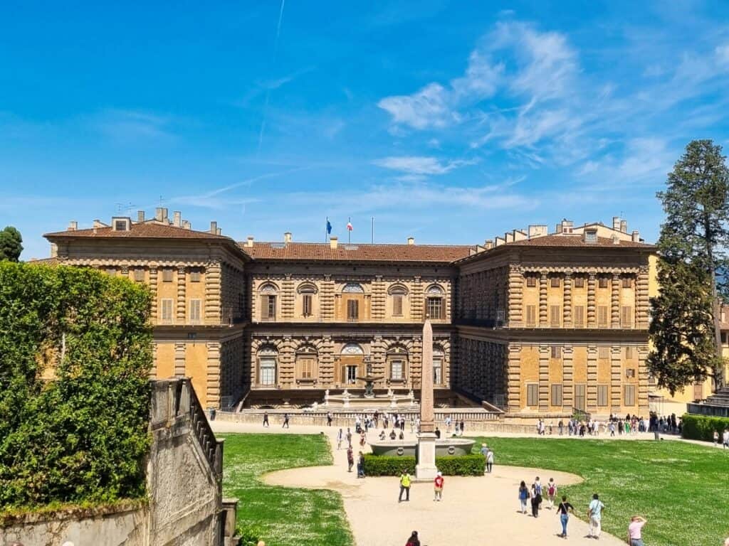 Where to Stay Florence Palazzo Pitti palace courtyard