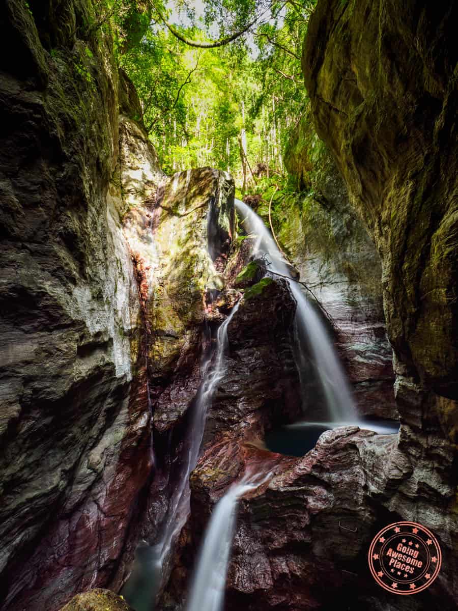 nakatsu gorge uryu falls