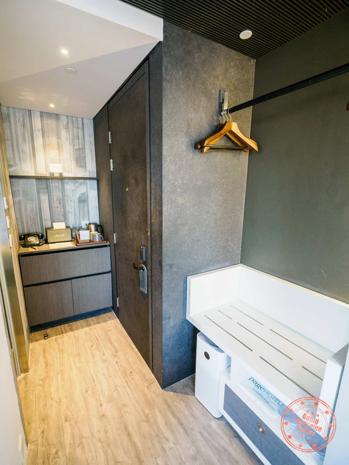 page148 hotel suite entrance