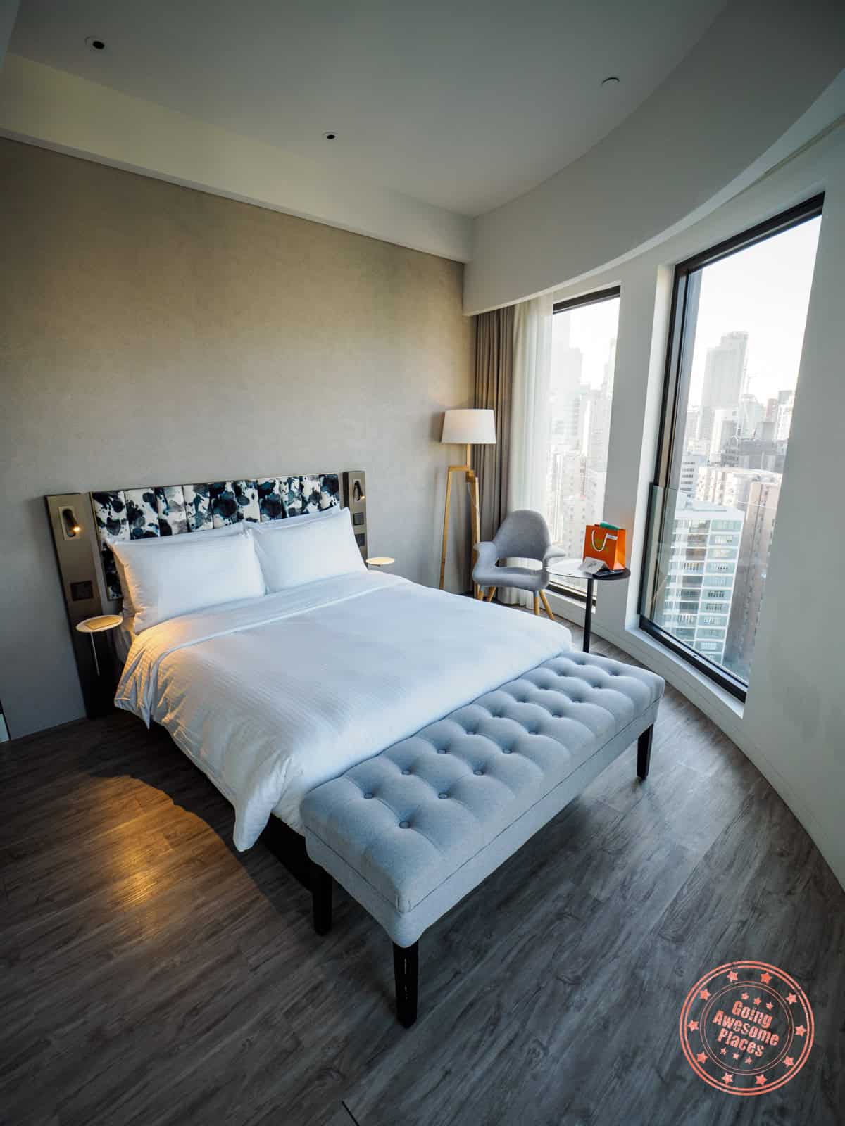 page148 hotel suite interior with bed