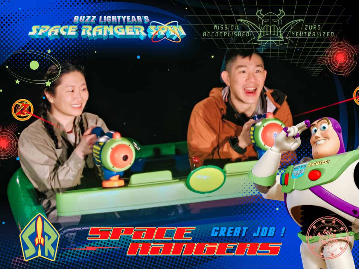buzz lightyear space ranger spin ride photo