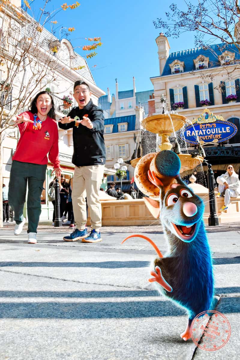 remy's ratatouille photopass magic shot