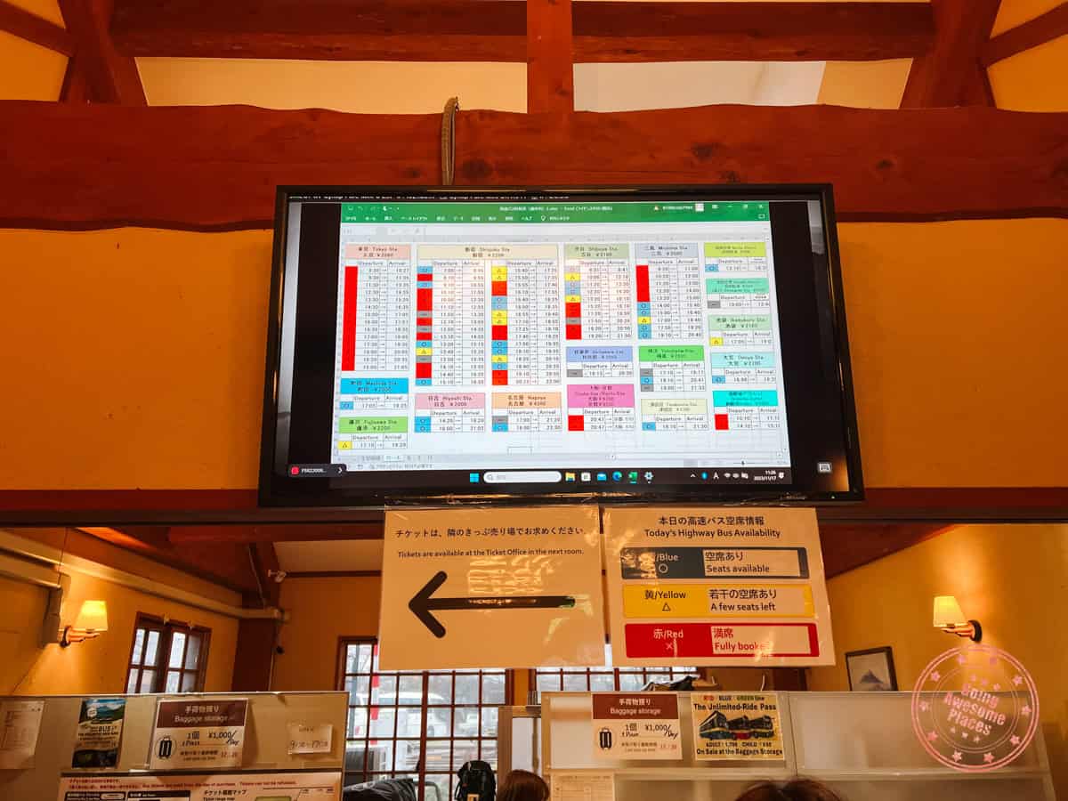 10 Day Japan Itinerary For First Timers - Modern Golden Route day of bus availability at kawaguchiko