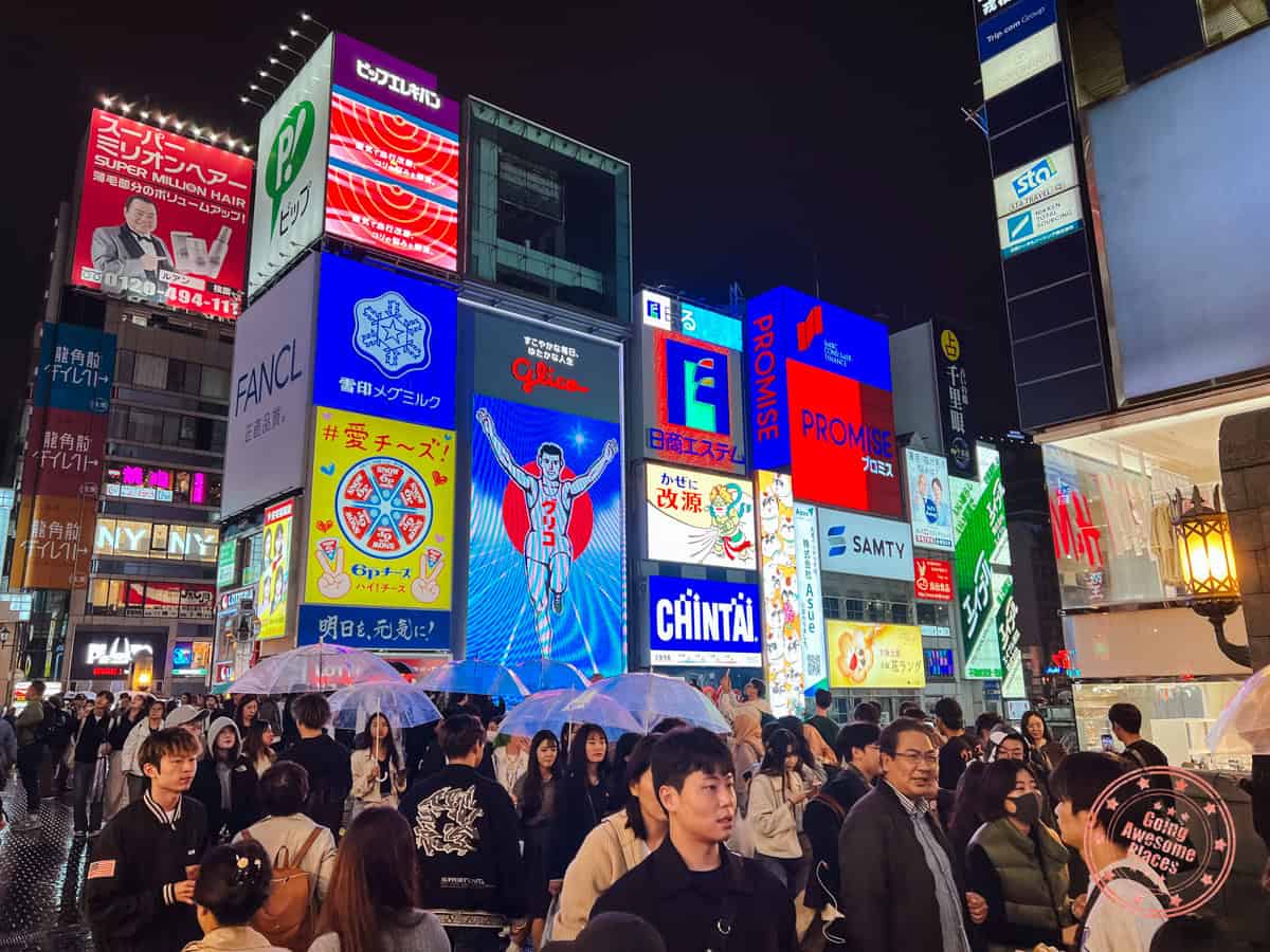 10 Day Japan Itinerary For First Timers - Modern Golden Route famous neon signs in osaka dotonbori