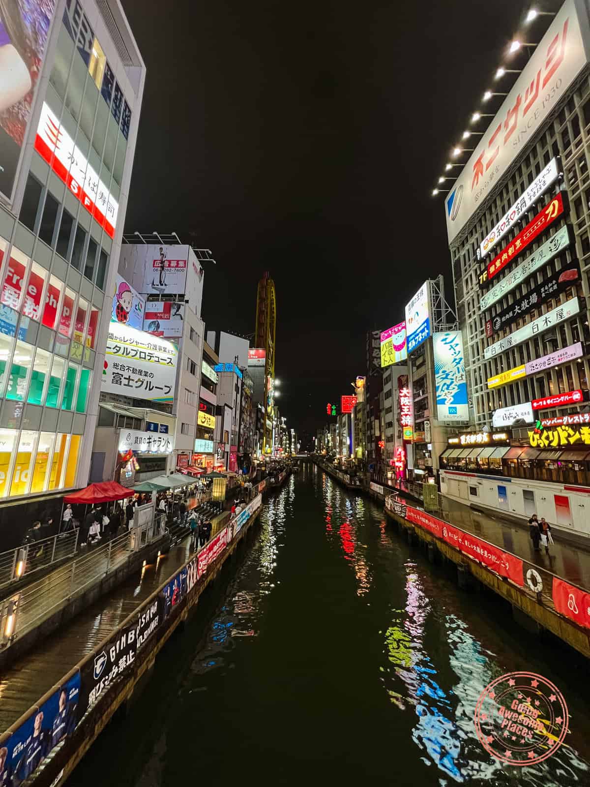 10 Day Japan Itinerary For First Timers - Modern Golden Route dotonbori river osaka in the evening