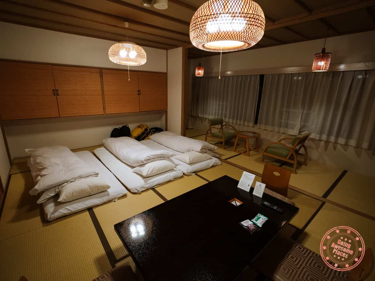 10 Day Japan Itinerary For First Timers - Modern Golden Route fuji lake hotel room interior