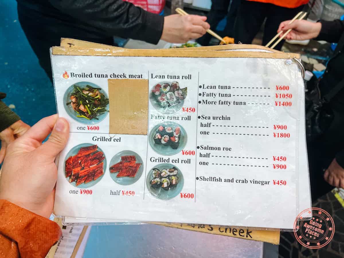 10 Day Japan Itinerary For First Timers - Modern Golden Route izakaya toyo food menu 2