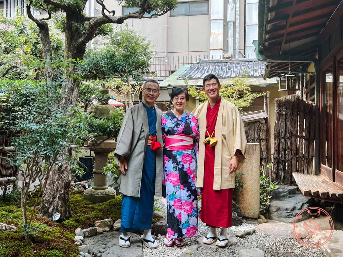 10 Day Japan Itinerary For First Timers - Modern Golden Route kimono photoshoot at kimono and tea ceremony maikoya experience